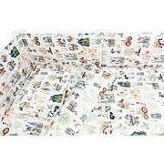 Lenjerie patut Hubners Fermier 5 piese alb