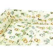 Lenjerie patut Hubners Maimutica 5 piese crem