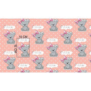 Lenjerie patut Hubners Ursulet cu fundita 4 piese