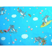 Lenjerie patut Hubners Pisica si Soricel 4 piese albastru