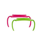 Manere pentru canite tranzitie, 2 pack (BPA Free) Roz/Verde