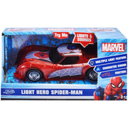 Masina Jada Toys Marvel Light Hero Spider-Man 1:32 15 cm