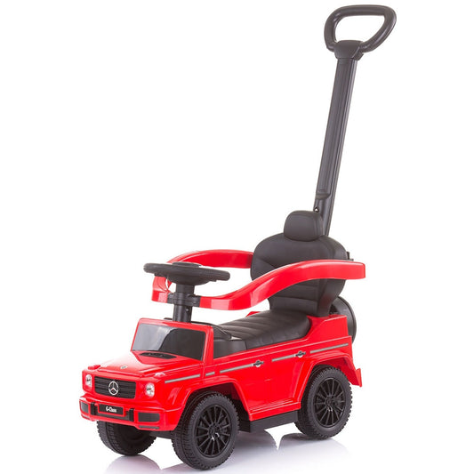 Masinuta de impins Chipolino Mercedes G350 red cu maner si copertina