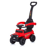 Masinuta de impins Chipolino Safari red cu maner si copertina