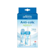 Pachet Biberoane din plastic, Anti-Colici cu Gat Ingust 