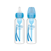 Pachet Biberoane din plastic, Anti-Colici cu Gat Ingust 