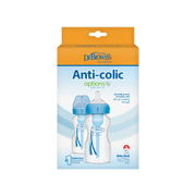 Pachet Biberoane din plastic, Anti-Colici Gat Larg 