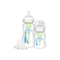 Pachet Biberoane Anti-Colici cu Gat Larg, PP, MiniStarter ”Options Plus” �