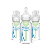 Pachet Biberoane din plastic Anti-Colici cu Gat Ingust, 120 ml. 