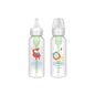 Pachet Biberoane Anti-Colici cu Gat Ingust, PP, 250 ml. ”Options Plus” � Design (2 pack), BPA Free