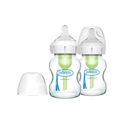 Pachet Biberoane Anti-Colici din sticla cu Gat Larg â€Options Plusâ€  150 ml. (2 pack)