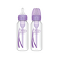 Pachet Biberoane din plastic, Anti-Colici cu Gat Ingust â€Options Plusâ€ ï¿½ de 250 ml. (2 pack) Violet