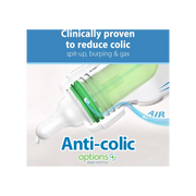 Pachet Biberoane din plastic, Anti-Colici cu Gat Ingust â€Options Plusâ€ ï¿½ de 250 ml. (2 pack) Violet