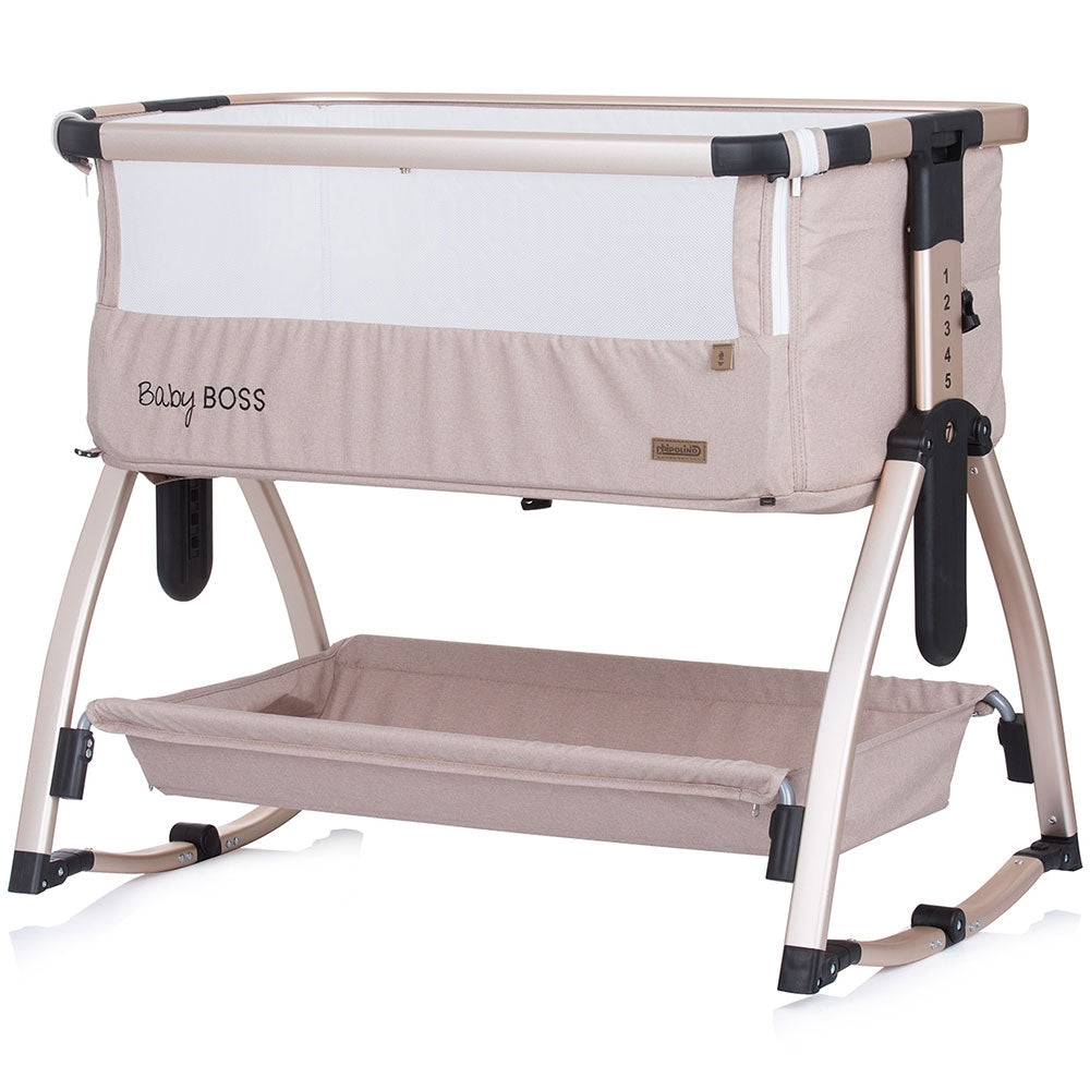 Patut Co-Sleeper Chipolino Baby Boss humus