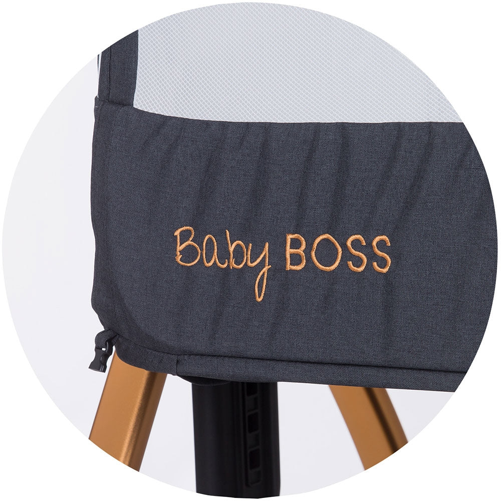 Patut Co-Sleeper Chipolino Baby Boss raven