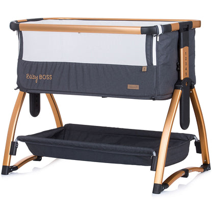 Patut Co-Sleeper Chipolino Baby Boss raven