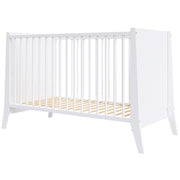 Patut copii din lemn Hubners Cosmo 120x60 cm alb