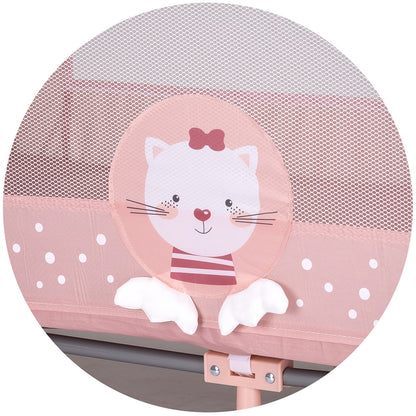 Patut pliabil Chipolino Capri Cat pink