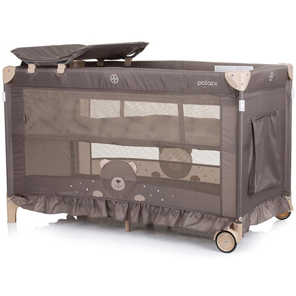 Patut pliabil Chipolino Palace Bear beige