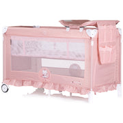 Patut pliabil Chipolino Palace Cat pink