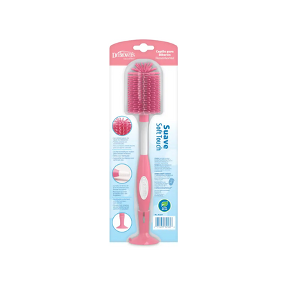 Perie 'Soft Touch' pentru curatarea biberoanelor, Roz