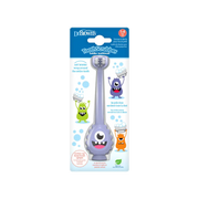 Periuta de dinti tripla curatare, pentru copii 1-4 ani