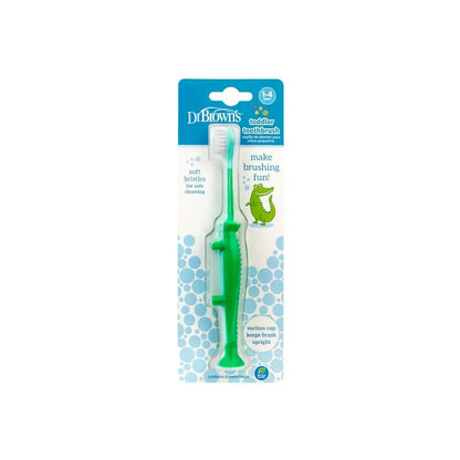 Periuta de dinti design crocodil (1-4 ani)