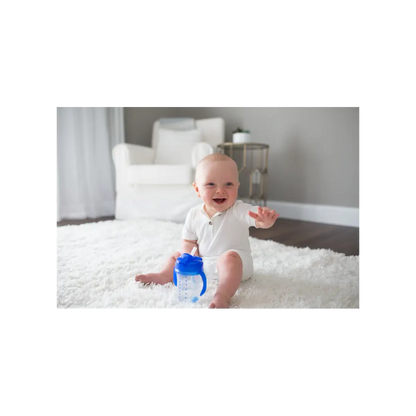 Prima canita cu pai a bebelusului 270 ml. 6 luni+