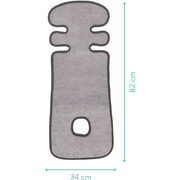Protectie anti-transpiratie pentru carucior grey Fillikid
