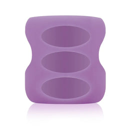 Protectie din silicon ptr. biberon din sticla cu Gat Larg 150 ml. Violet