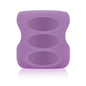 Protectie din silicon ptr. biberon din sticla cu Gat Larg 150 ml. Violet