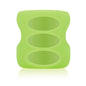 Protectie din silicon pentru biberon din sticla cu Gat Larg 150 ml. Verde