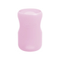 Protectie din silicon pentru biberon din sticla cu Gat Larg 270 ml., Roz