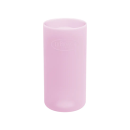 Protectie din silicon pentru biberon Gat Ingust din sticla 250 ml., Roz