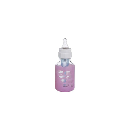 Protectie din silicon pentru biberon gat ingust din sticla 120 ml.