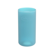 Protectie din silicon pentru biberon Gat Ingust din sticla 250 ml., albastru