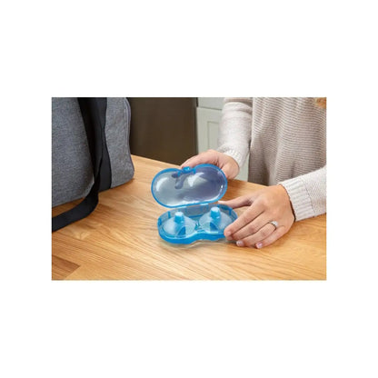 Protectii pentru mamelon cu carcasa sterilizanta, 2 Pack (marimea 1)