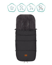 Sac iarna pentru carucior reflectorizant Kinley silver Fillikid