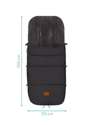 Sac iarna pentru carucior reflectorizant Kinley silver Fillikid