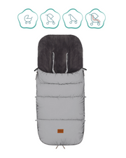 Sac iarna pentru carucior reflectorizant Kinley silver Fillikid