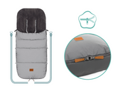 Sac iarna pentru carucior reflectorizant Kinley silver Fillikid
