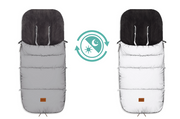 Sac iarna pentru carucior reflectorizant Kinley silver Fillikid