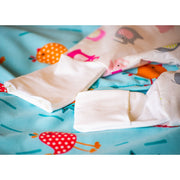 Sac de dormit cu picioare Hubners Fairies 1-2 ani Masinute alb