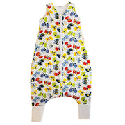 Sac de dormit cu picioare Hubners Fairies 3-4 ani Fluturasi alb