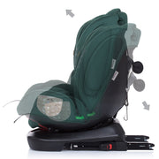 Scaun auto Chipolino 4Kid 0-36 kg avocado I-Size 40-150 cm cu sistem Isofix