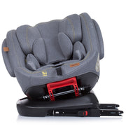 Scaun auto Chipolino 4Kid 0-36 kg platinum I-Size 40-150 cm cu sistem Isofix