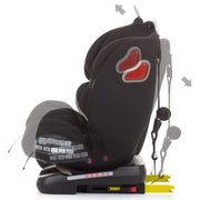 Scaun auto Chipolino Journey 0-36 kg ebony cu sistem Isofix si sezut rotativ