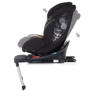 Scaun auto Chipolino Lego 0-36 kg humus cu sistem Isofix