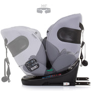 Scaun auto Chipolino Motion I-Size 40-150 cm granite cu sistem Isofix