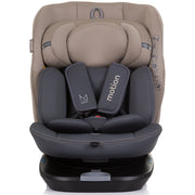 Scaun auto Chipolino Motion I-Size 40-150 cm macadamia cu sistem Isofix